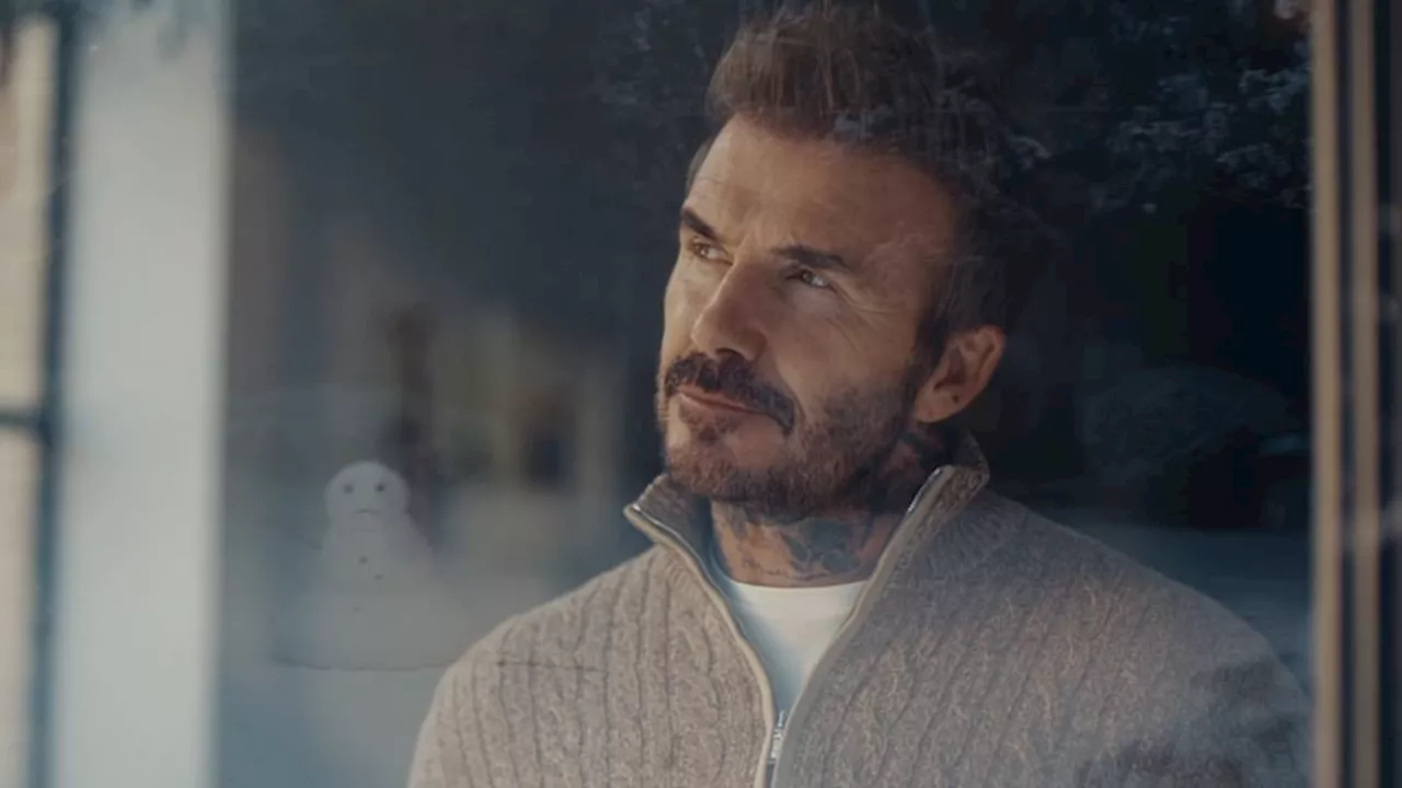 David Beckham stars in new heartwarming Nespresso Christmas Advert as he slips on his wellies and...