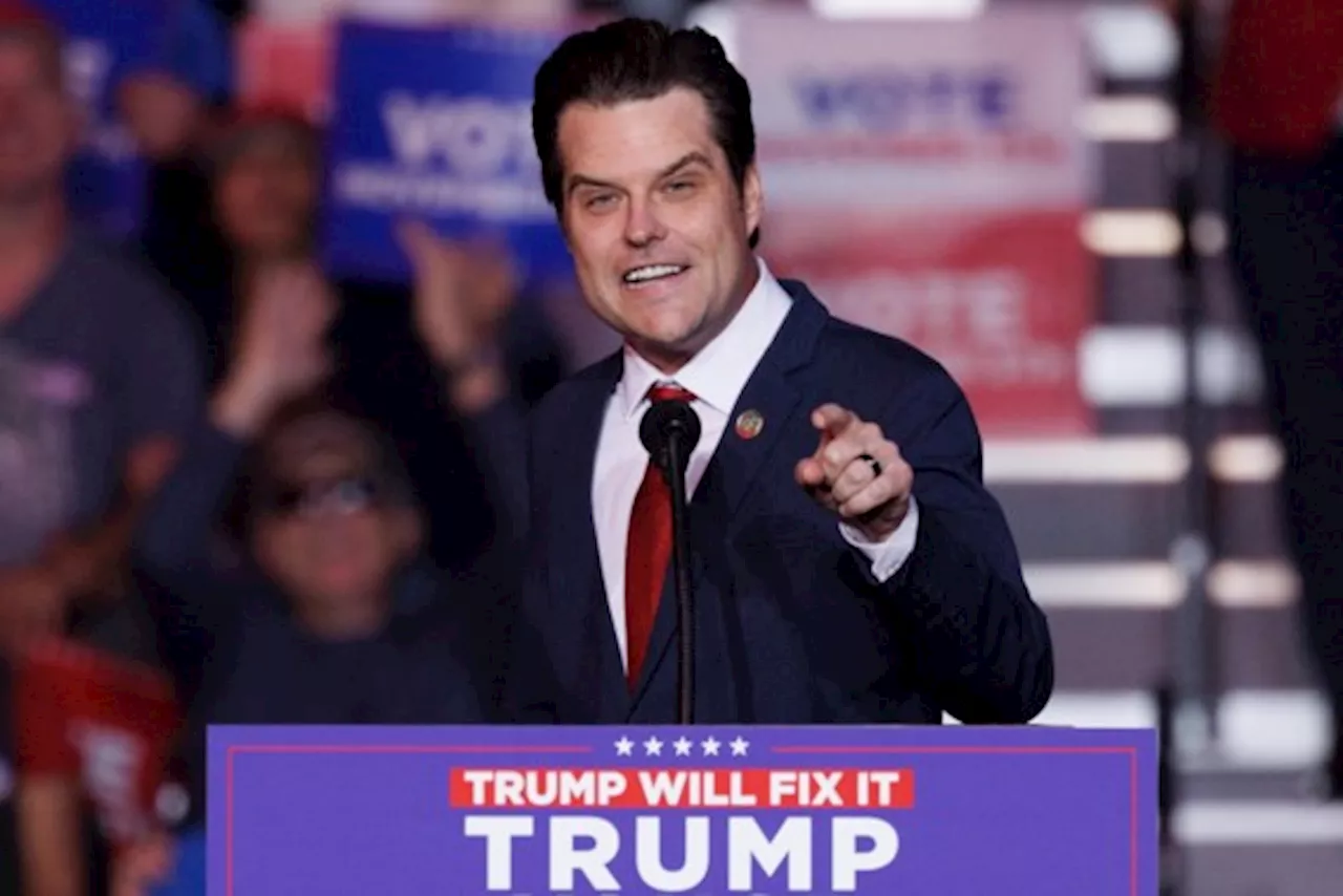 Trump wil gecontesteerde Matt Gaetz minister van Justitie maken. En van vergelding