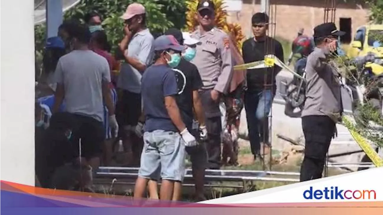 Nanang Nekat Habisi Lalu Cor Kekasih gegara Chat Mesra Mantan Suami