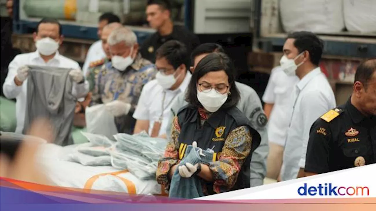 Sri Mulyani Beberkan Biang Kerok Maraknya Penyelundupan Produk Tekstil