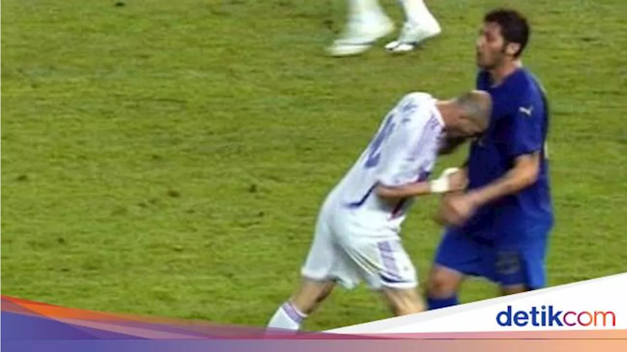 Materazzi Tak Suka Ingat Insiden Tandukan Zidane