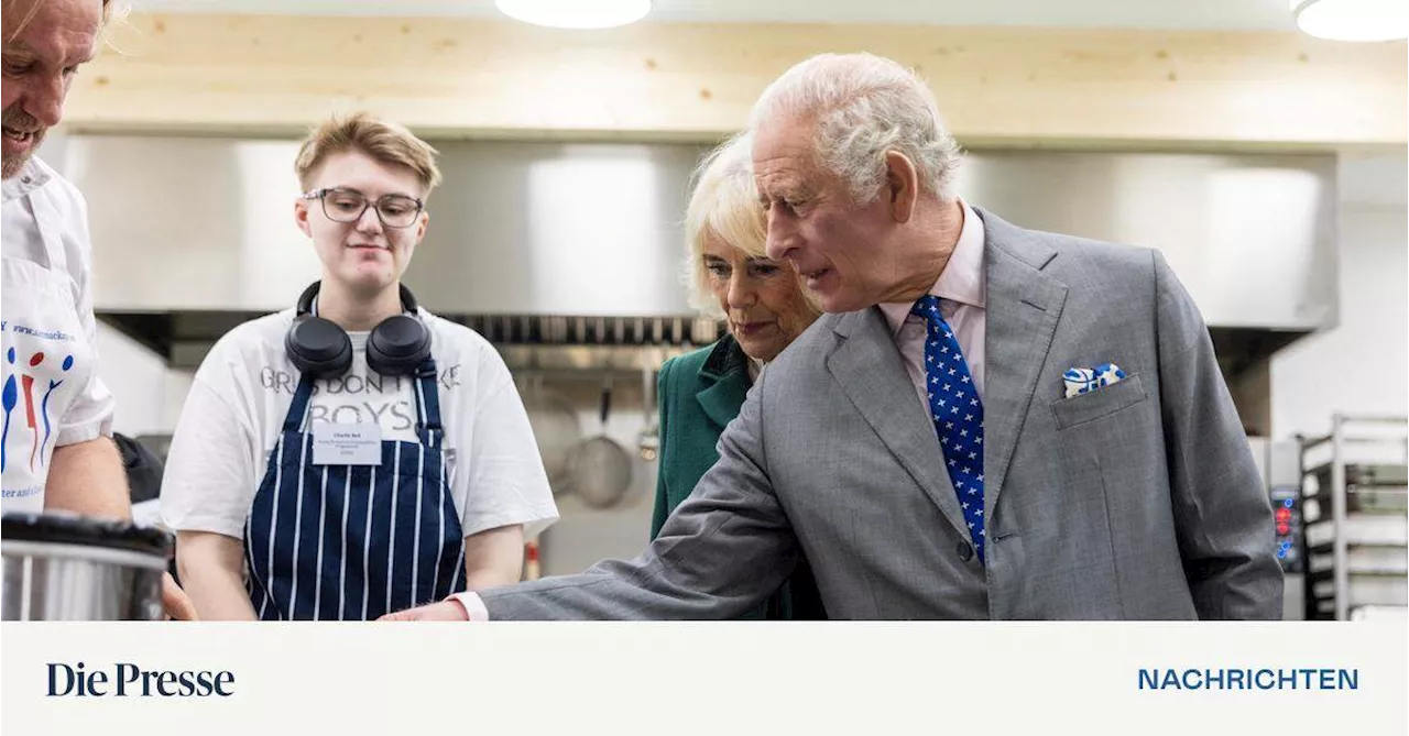 König Charles feiert seinen Geburtstag in der Küche