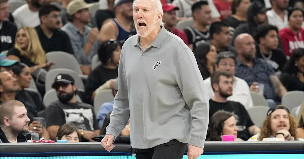 NBA-Trainerlegende Popovich erlitt Schlaganfall