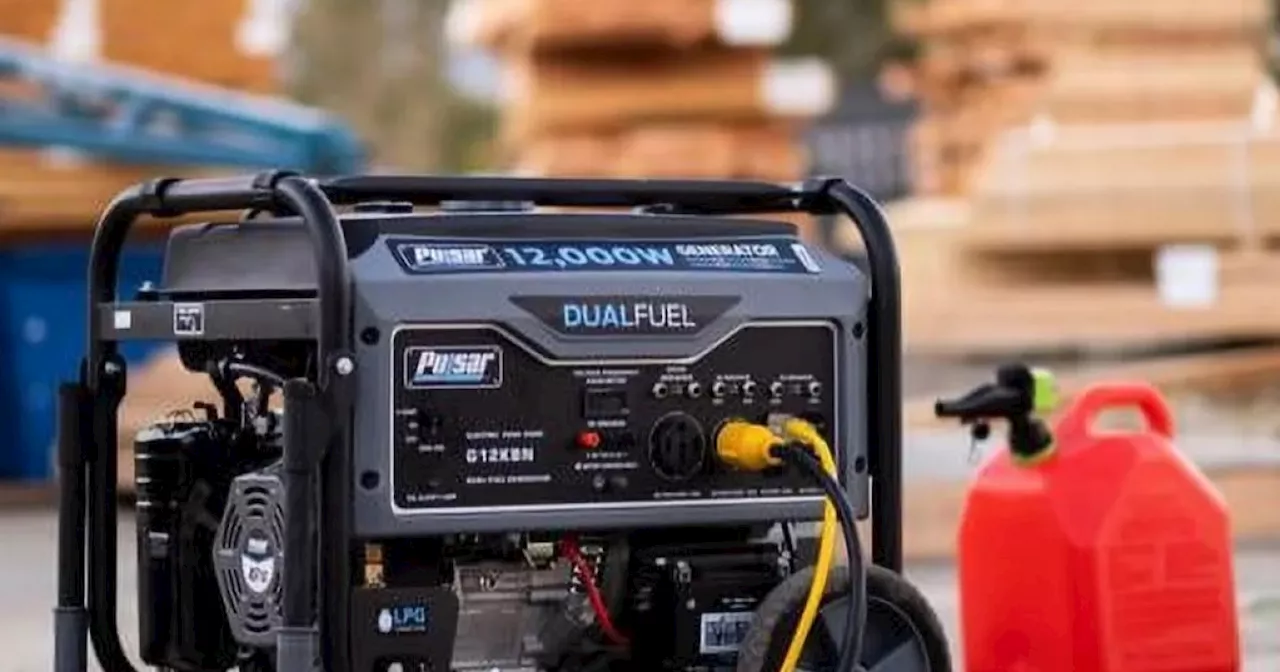 Be ready for storm season: Dual fuel portable generator is $150 off today