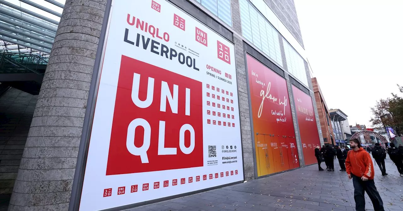 UNIQLO signs appear in city centre as new store gets set to open