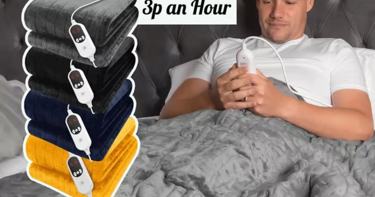 Wowcher's 3p per hour heated blankets slashed to £23 from £70