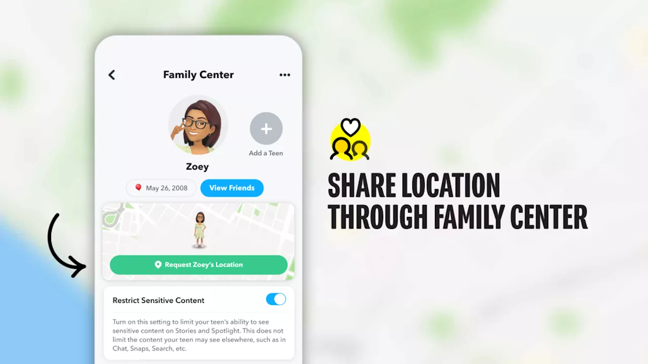 Snapchat will let parents track their kids through Family Center