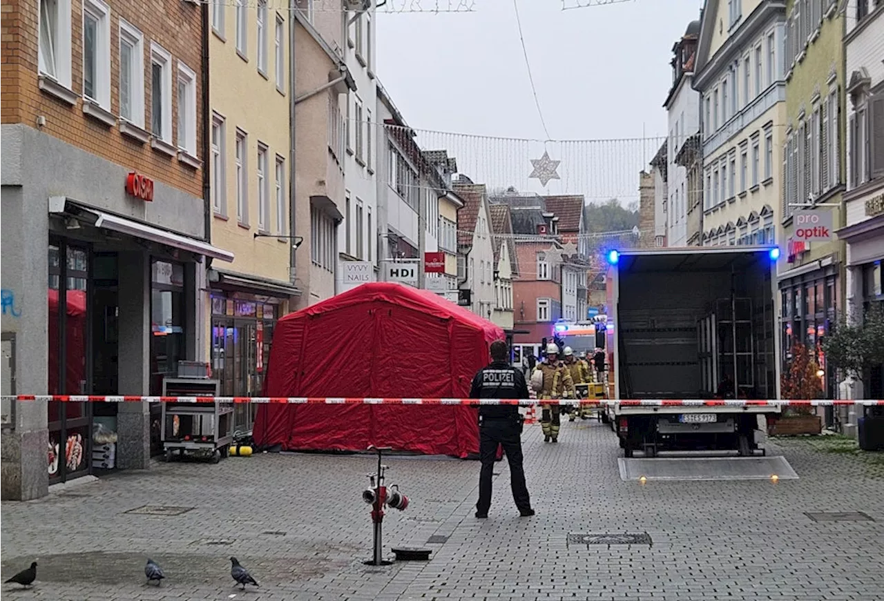 Großeinsatz in Esslingen: 2 Tote wegen Streit um Wohnung