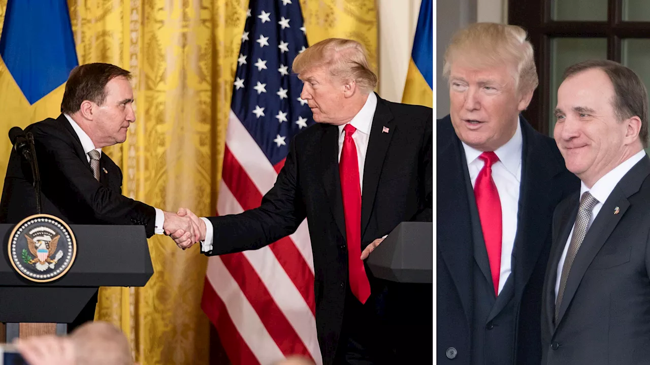 Så överraskade Donald Trump Stefan Löfven vid mötet 2018