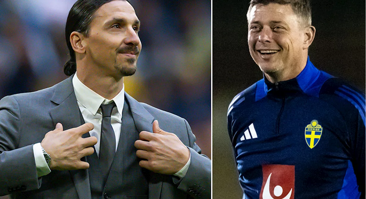 Zlatan berömmer Tomassons spelsätt: 'Det är bra, han vågar'