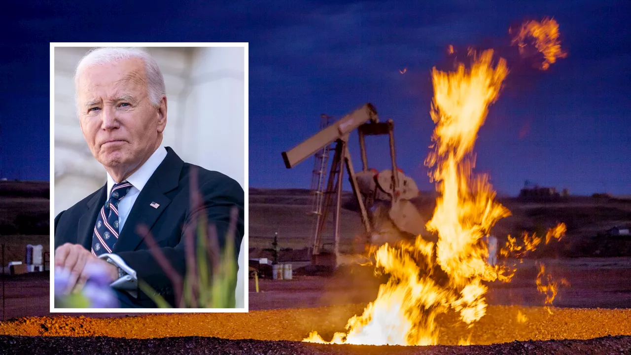 Biden imposes a new methane emissions tax as he prepares to leave the White House