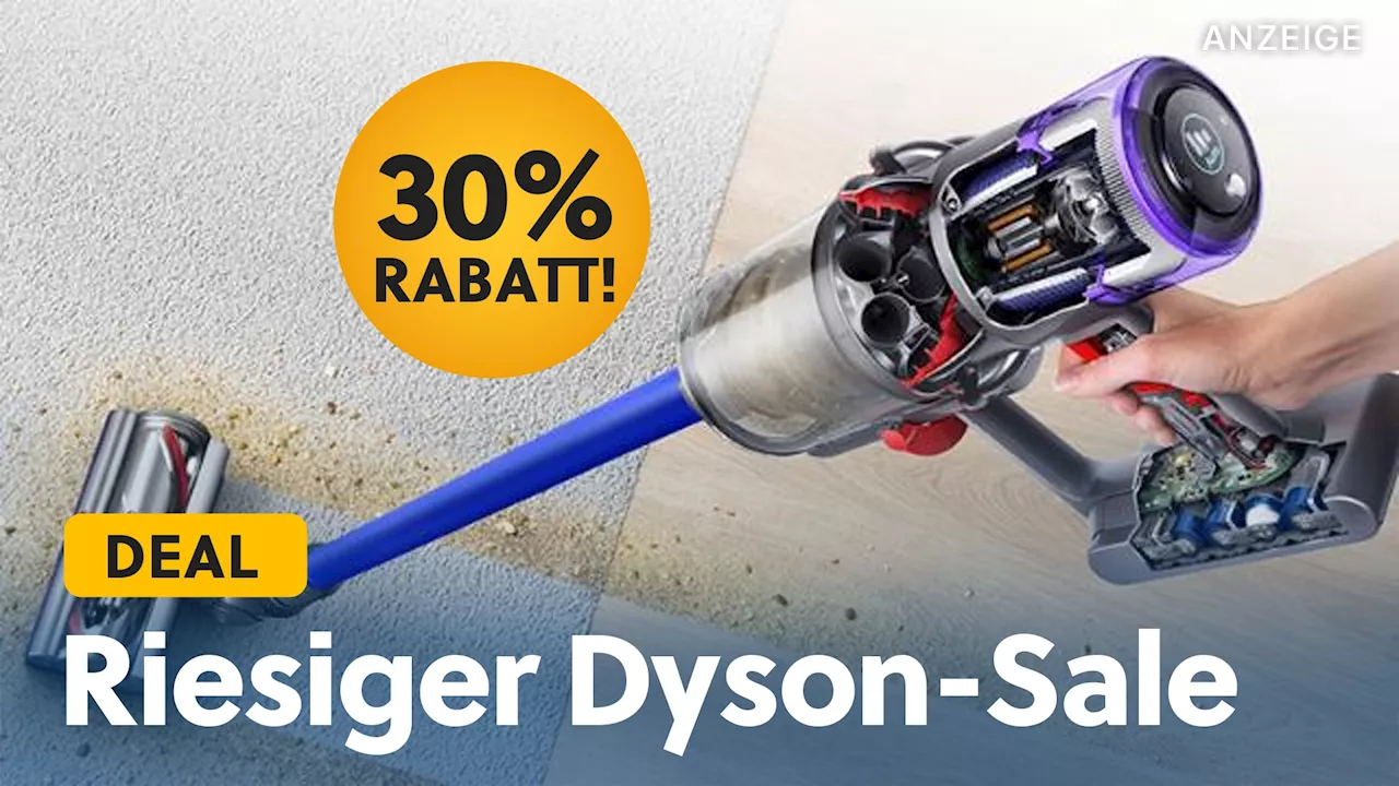 Dyson-Sale bei MediaMarkt: Schnappt euch Akkusauger zu Bestpreisen