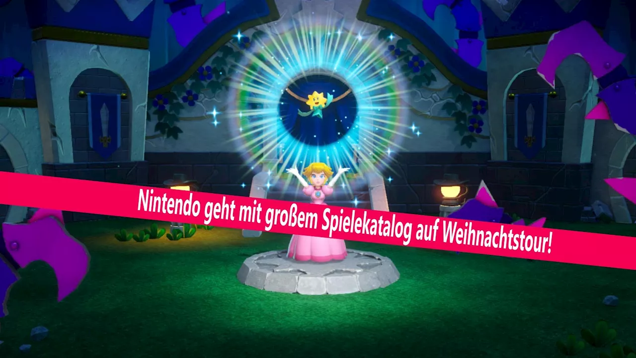 Nintendo Weihnachtstour 2024: Gaming-Highlights für die ganze Familie