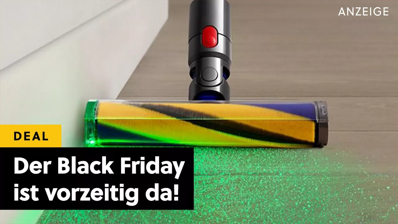 Dieser Dyson Laser-Akkusauger ist DER Kassenschlager schlechthin und ihr bekommt ihn schon jetzt zum Black Friday Preis!