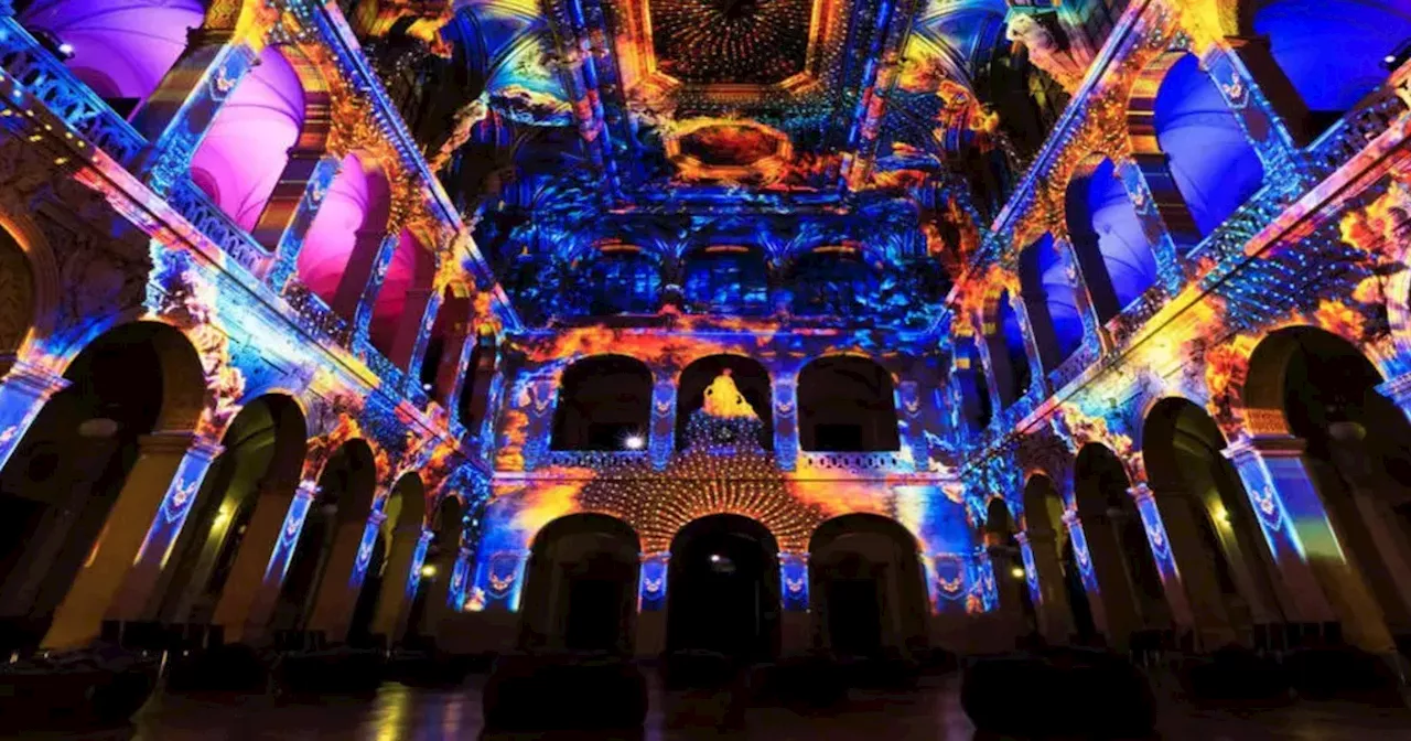 Epic light show set to transform interior of iconic Glasgow building this December