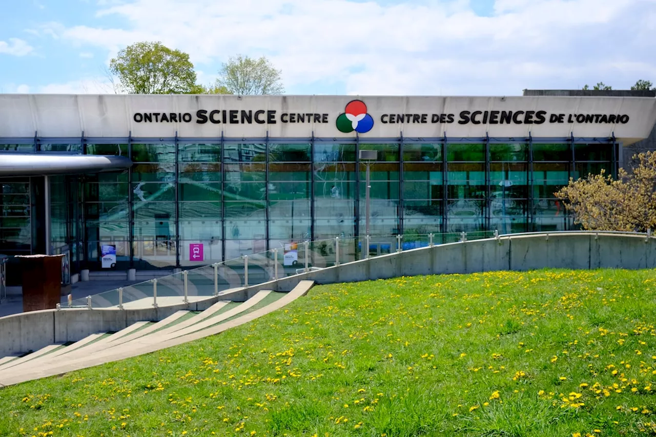 Workers say goodbye to an almost-empty Ontario Science Centre as repairs get under way