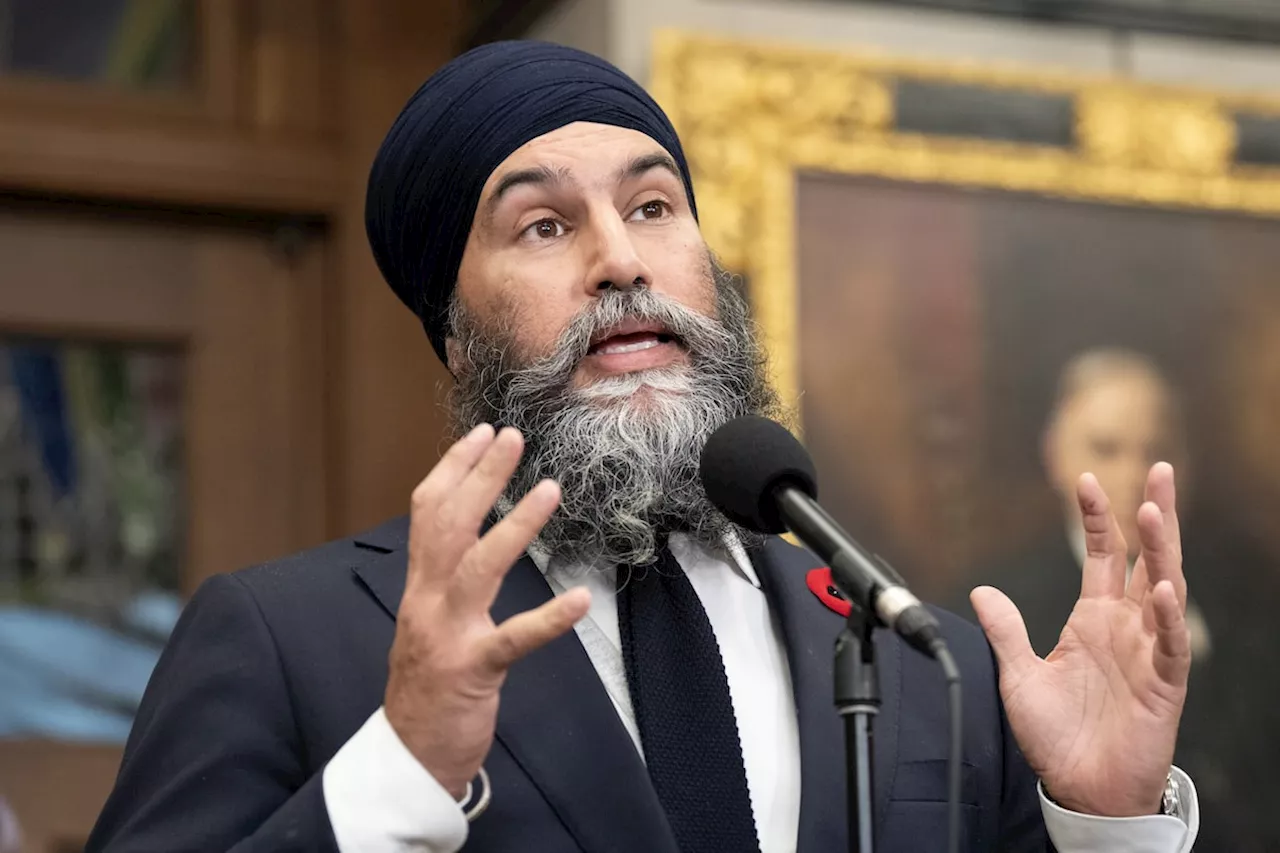 NDP unveil campaign pledge to remove GST on internet, heat, diapers and more