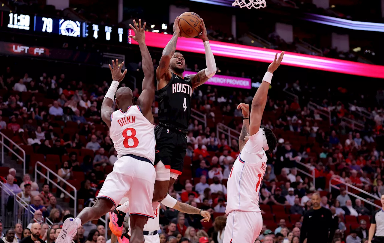 NBA: Jalen Green helps Rockets build lead, hold on vs. Clippers