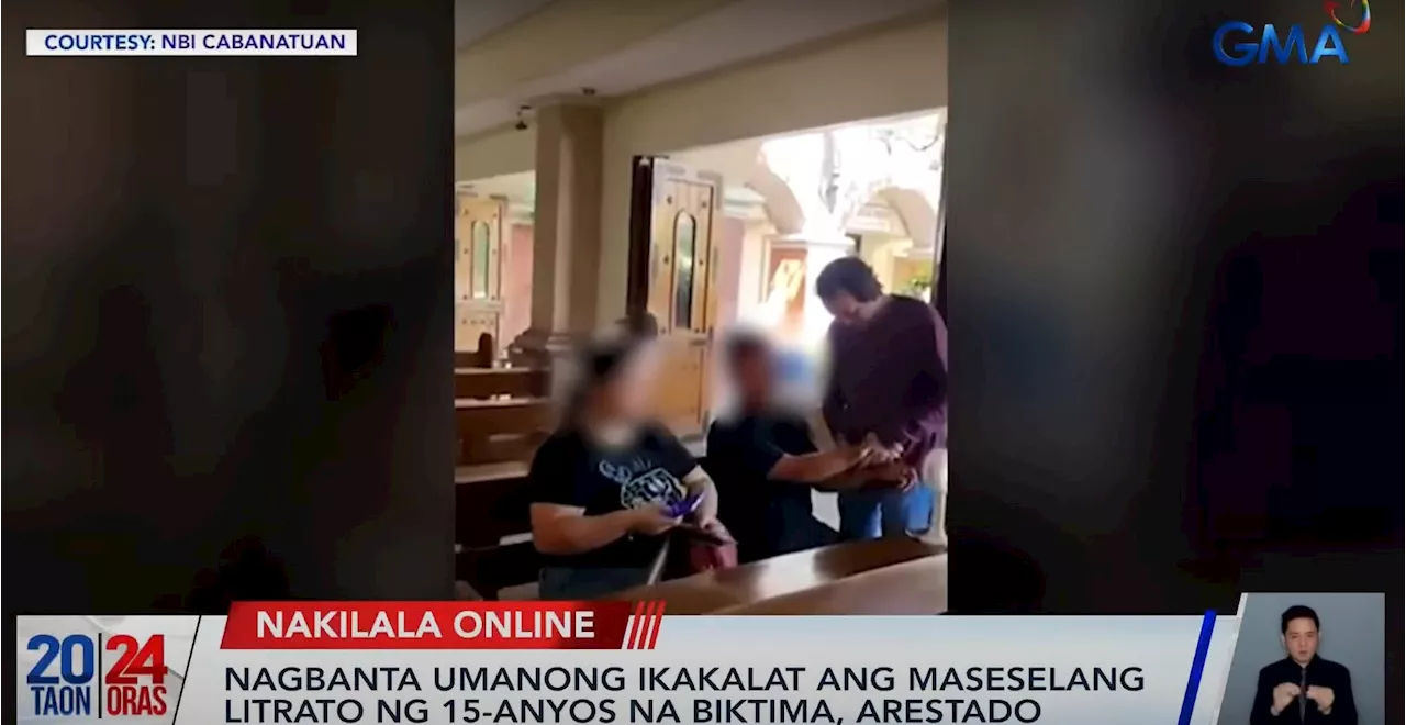 Nueva Ecija man nabbed for sextortion of minor