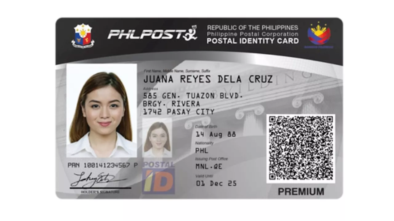 PHLPost Postal ID card now able to verify addresses for deliveries