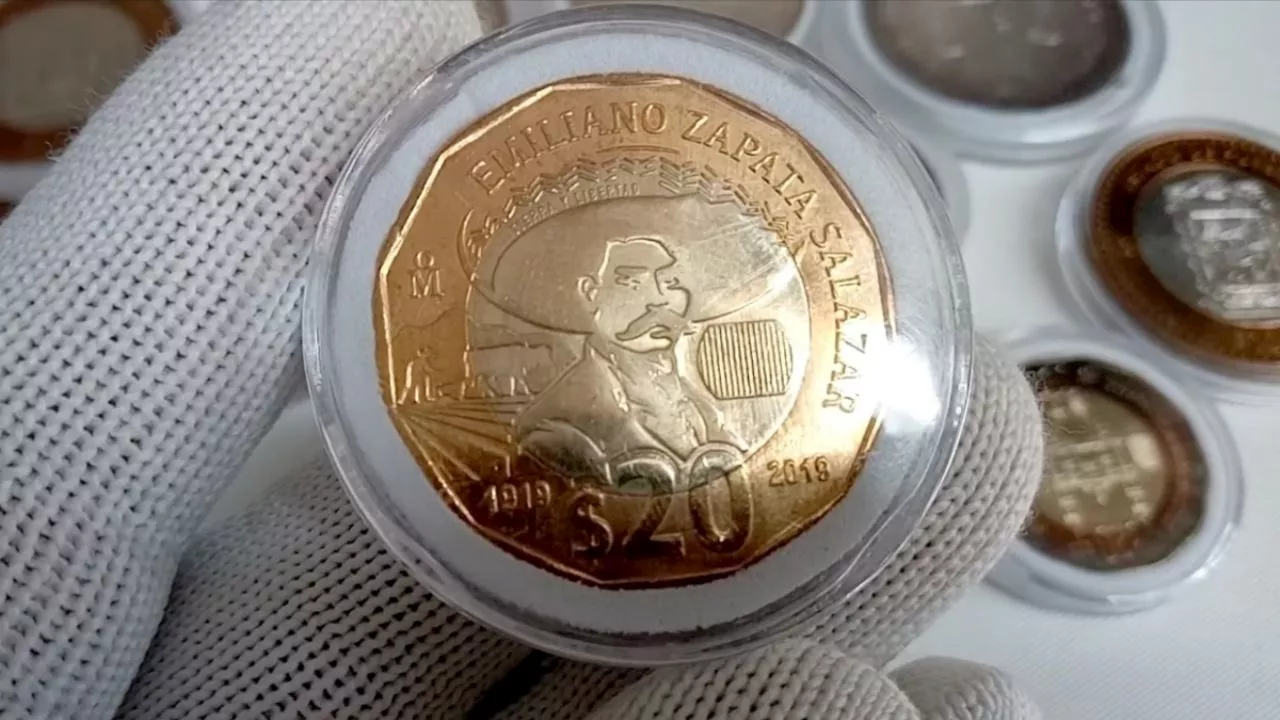 Profeco alerta por monedas conmemorativa de 20 pesos emitidas por Banxico; no deben rechazarlas