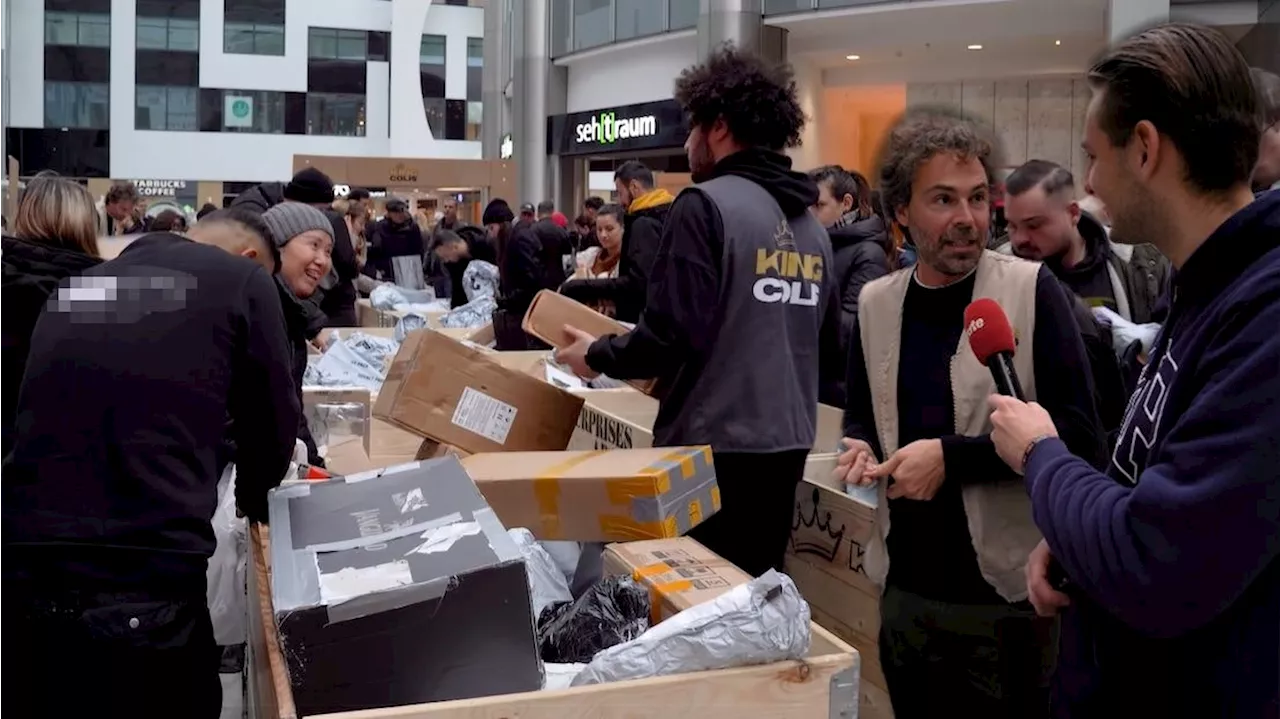  Mystery-Packerl in Wien! Mädchen findet Gold in Paket