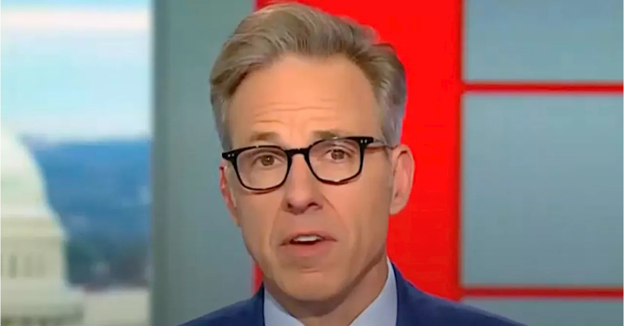 Jake Tapper Says Words He 'Never Contemplated Using' In Savage Gaetz News Intro