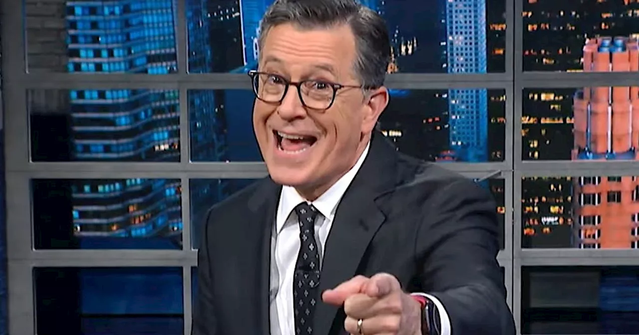 'You Schmuck!': Stephen Colbert Lashes Out At Unexpected New Target Over Trump