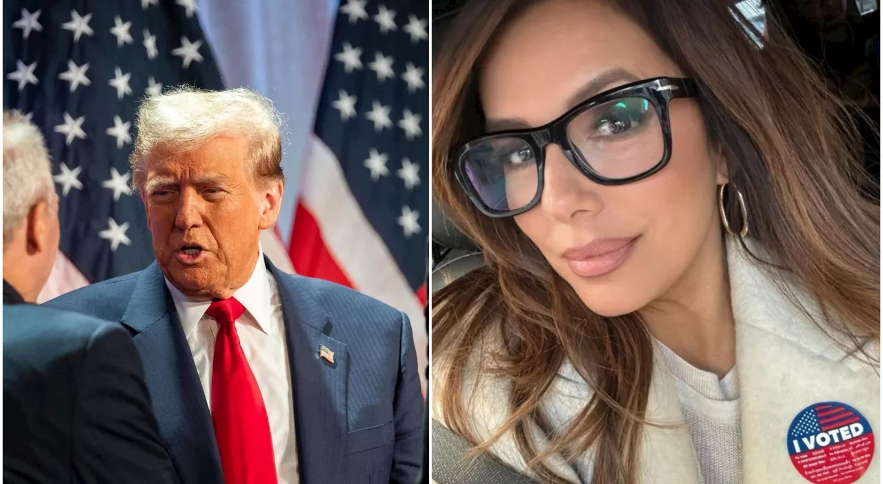 Eva Longoria fugge dagli Usa: «Trump un criminale condannato, l'America sarà un luogo da paura»