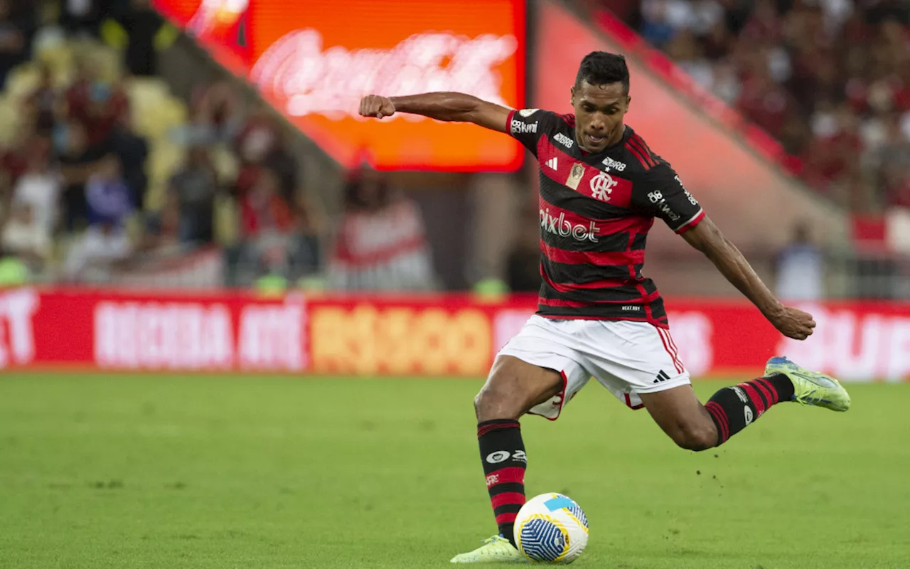 Alex Sandro exalta atuação do Flamengo em empate com o Atlético-MG no Maracanã