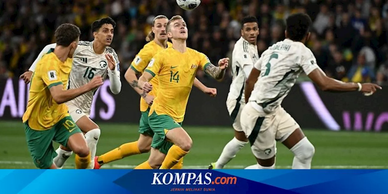 HT Australia Vs Arab Saudi: Ditinjau VAR, Socceroos Gagal Dapat Penalti