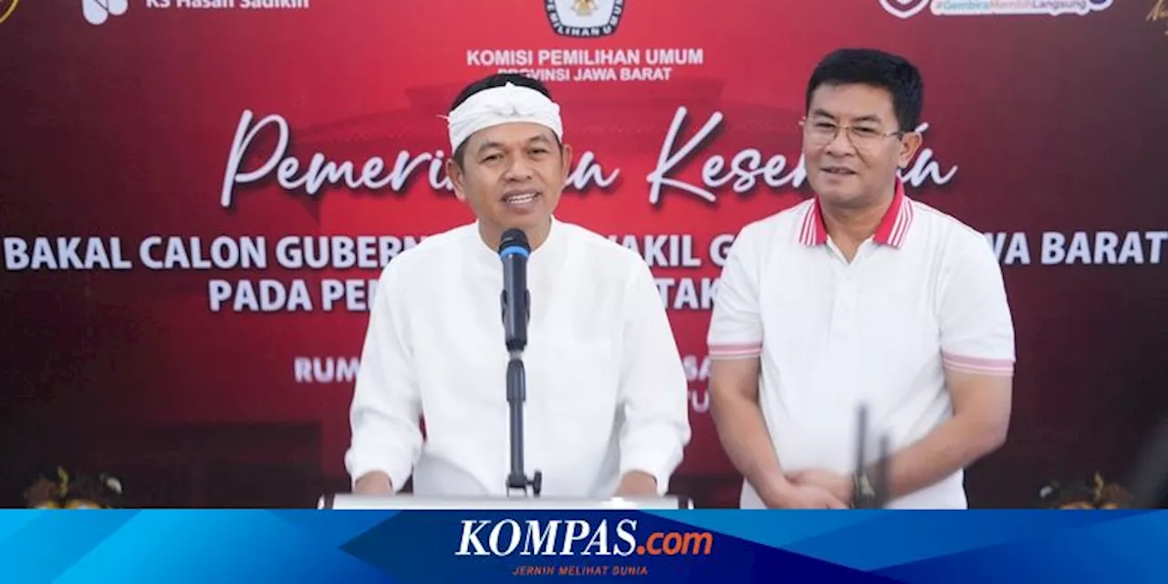 Survei Litbang Kompas Pilkada Jabar 2024: Dedi Mulyadi-Erwan Didukung Setiap Kalangan secara Merata