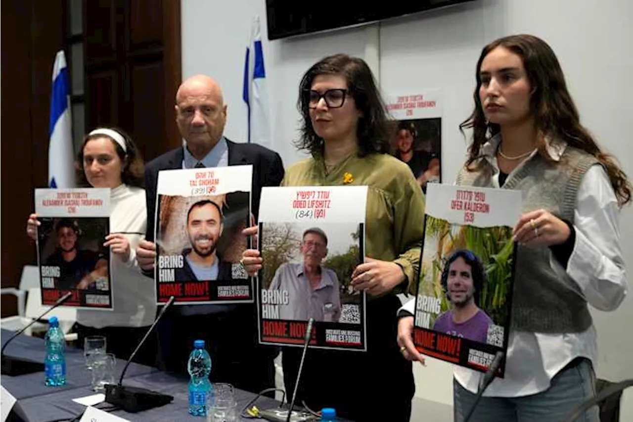 Hostages freed from Gaza meet with Pope Francis and press campaign to bring remaining captives home