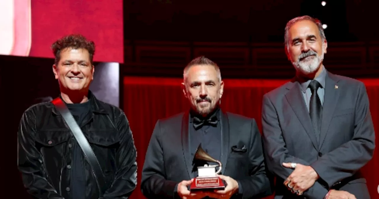 Alejandro Lerner recibió el Grammy Latino a la Excelencia Musical