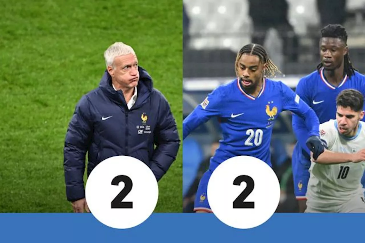 Les notes de France-Israël : Deschamps et Barcola se sont ratés