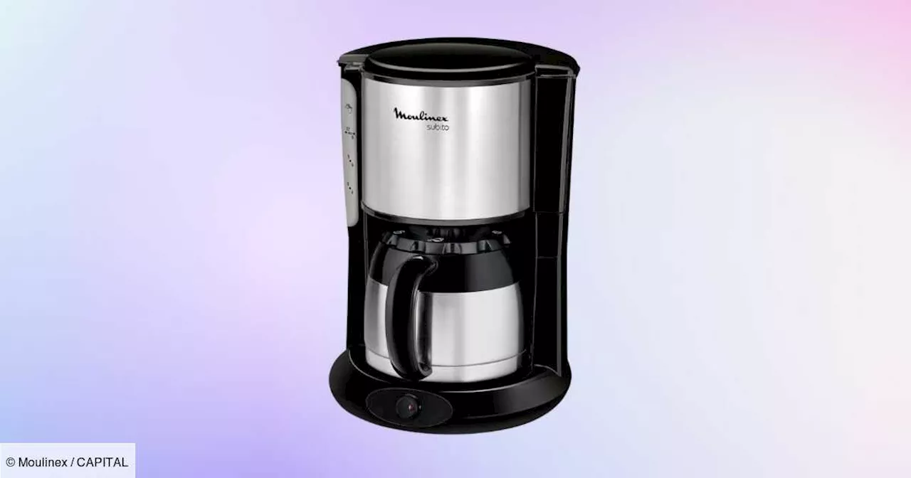 À moins de 50 euros, cette cafetière Moulinex devient l’une des plus populaires d’Amazon