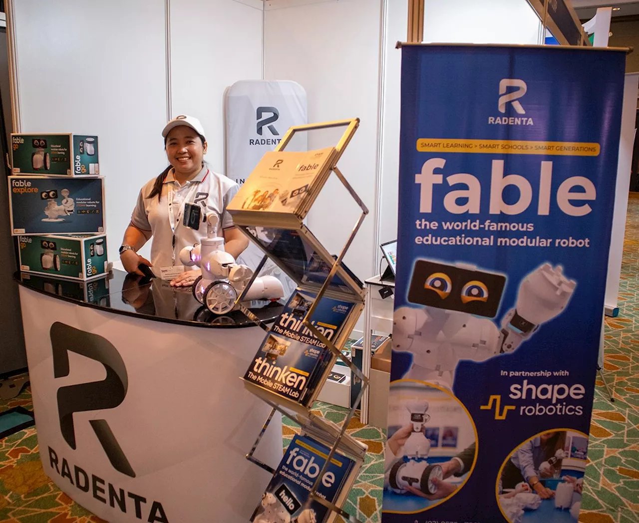 Radenta Technologies and Shape Robotics introduce STEAM Education at Bett Asia 2024