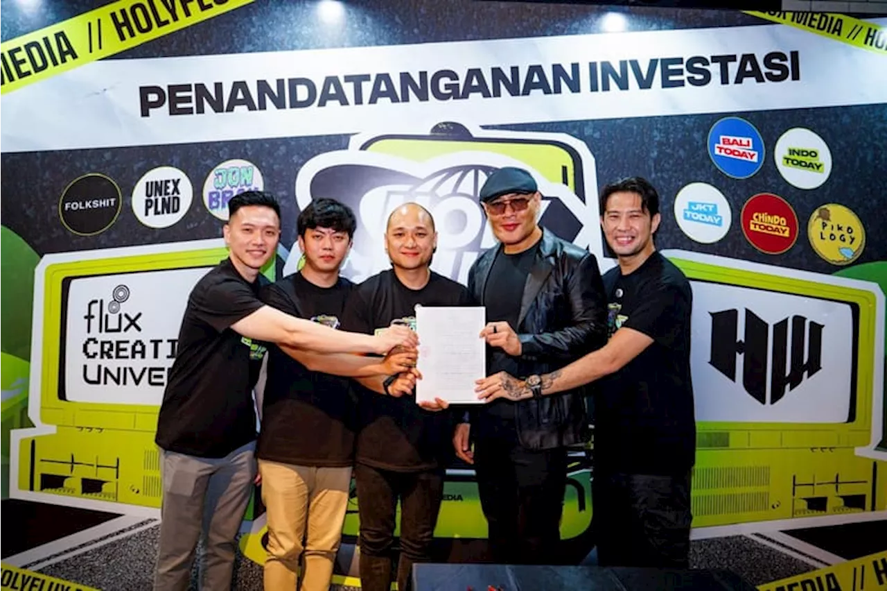 Bangun Ekosistem Media Digital, Deddy Corbuzier Luncurkan Holyflux