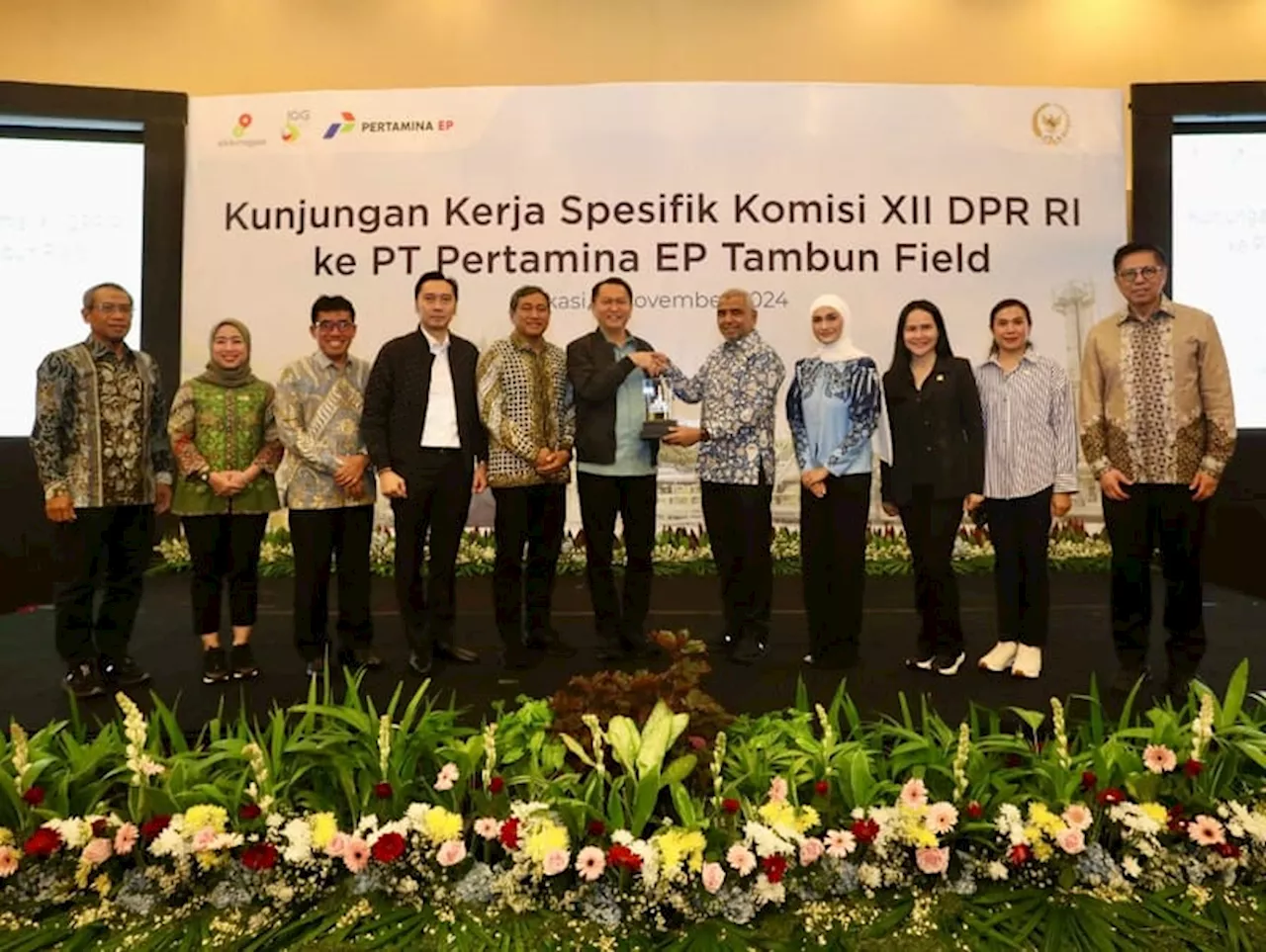 Komisi XII DPR RI Tinjau Kegiatan Operasional ke Pertamina EP Field Tambun