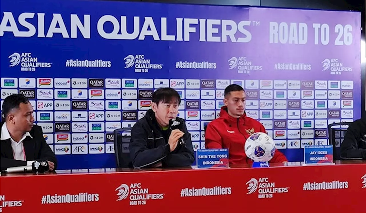 Laga Berat Indonesia Vs Jepang, Shin Tae-yong tak Mau Bebani Mental Pemain