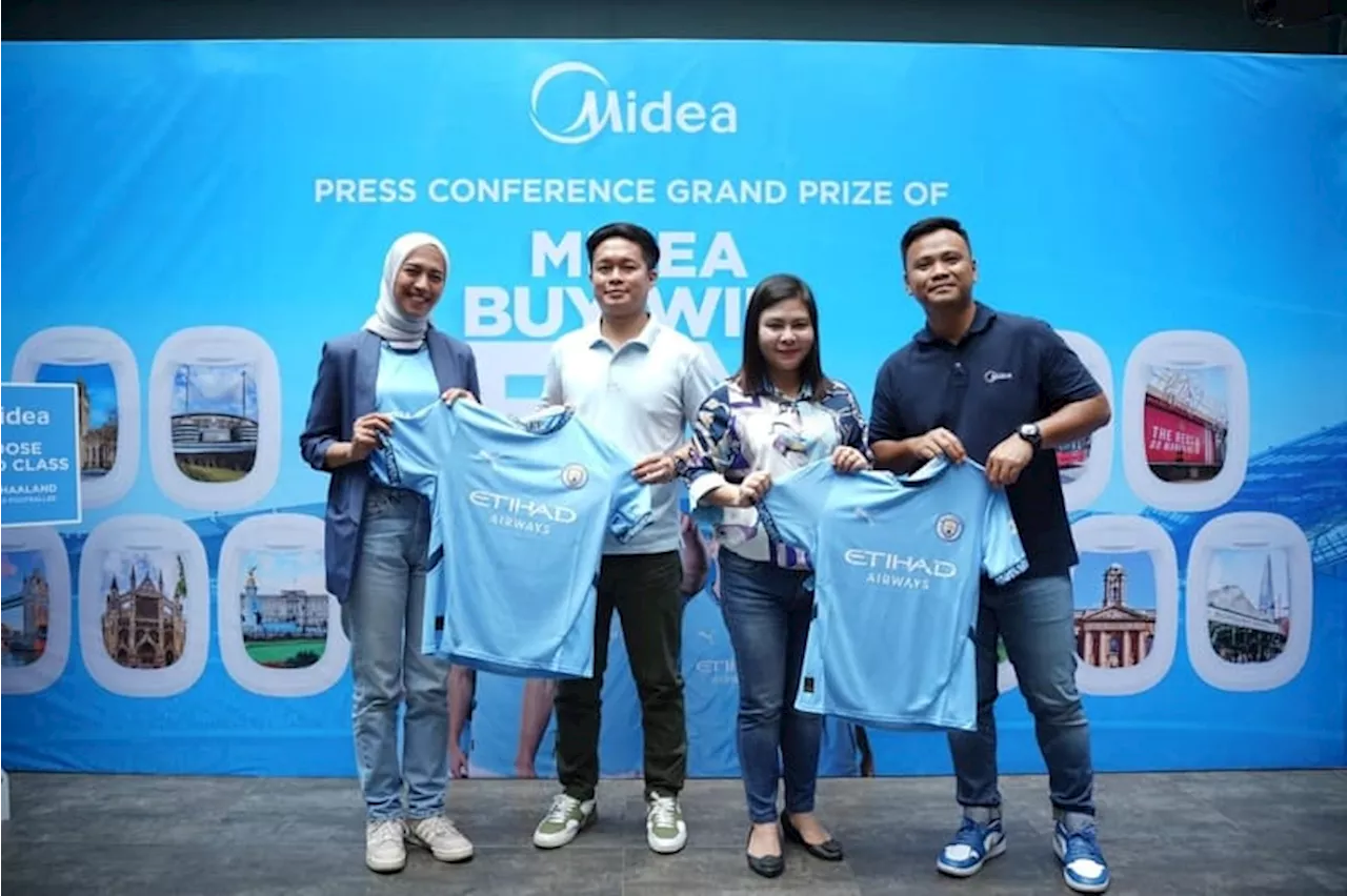 Midea Berangkatkan 3 Pemenang Grand Prize of Midea Buy.Win.Fly 2.0 ke Inggris