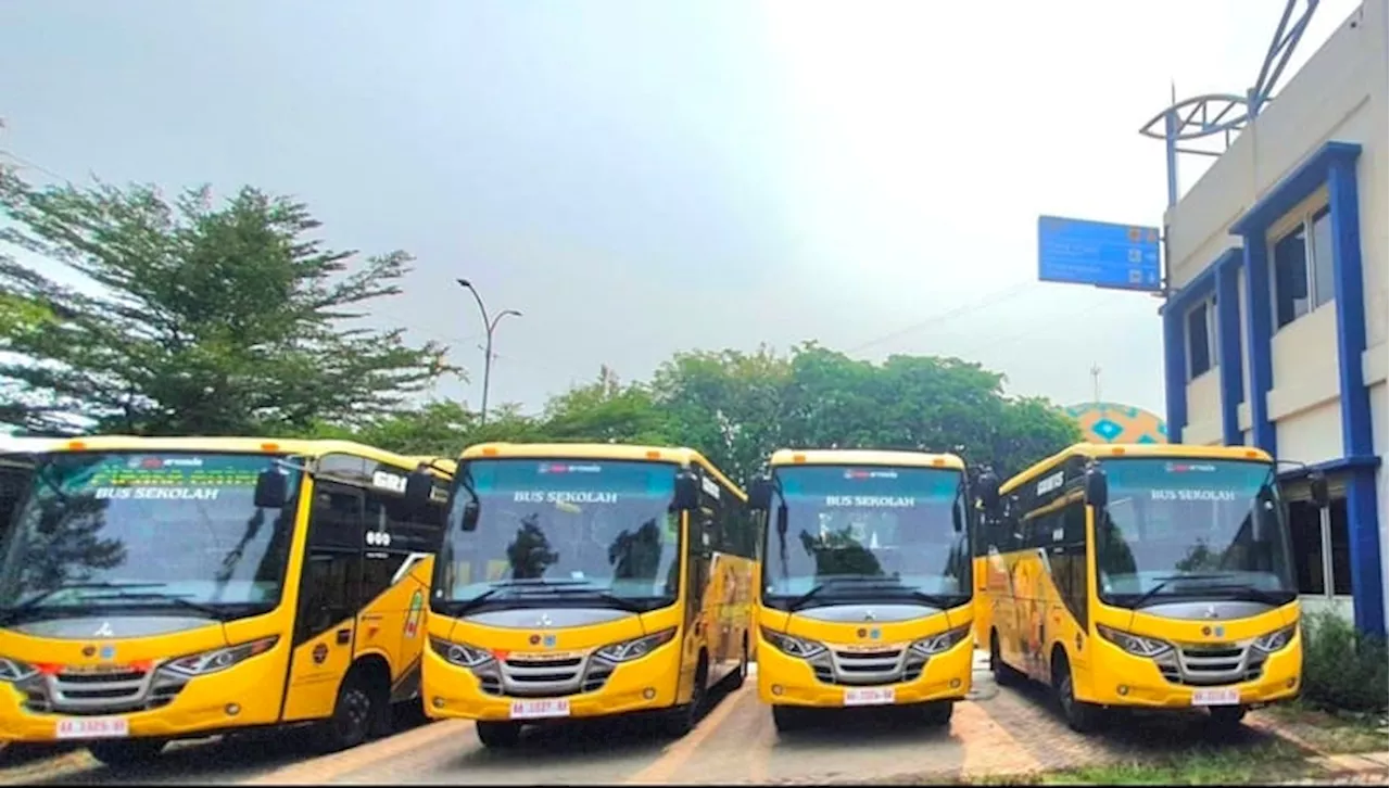 Tangsel Tambah Rute Bus Sekolah Gratis untuk Pelajar, Simak Rutenya