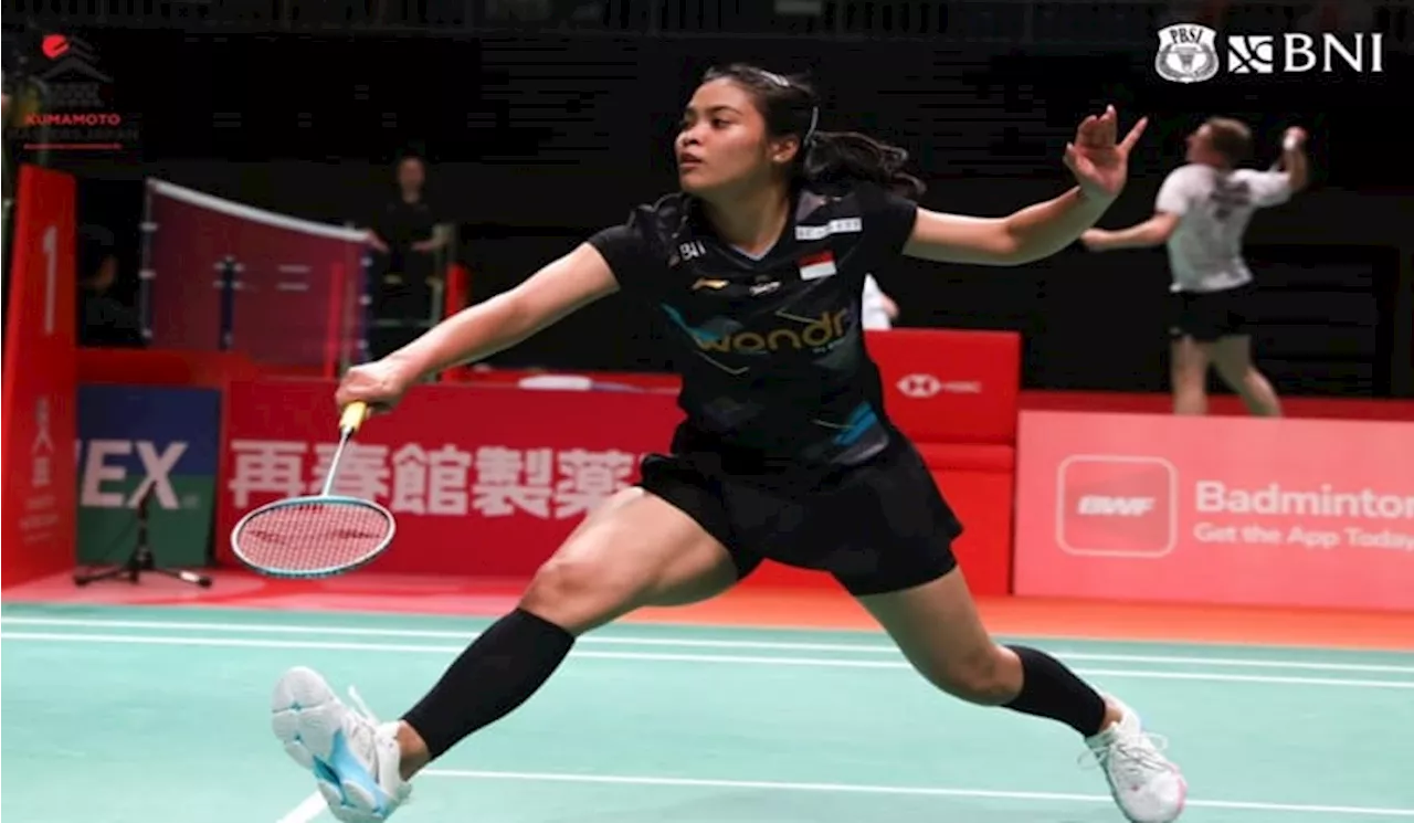 Tekuk Ratchanok Intanon, Gregoria Mariska Tunjung Melaju ke Perempat Final Kumamoto Masters