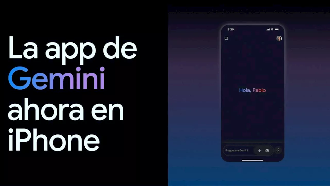 Gemini para iOS: ¡Ya llegó la Inteligencia Artificial de Google a iPhone!