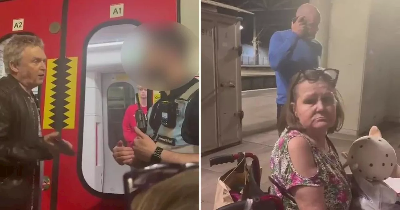 Passengers block train departure at Manchester Piccadilly despite arriving late