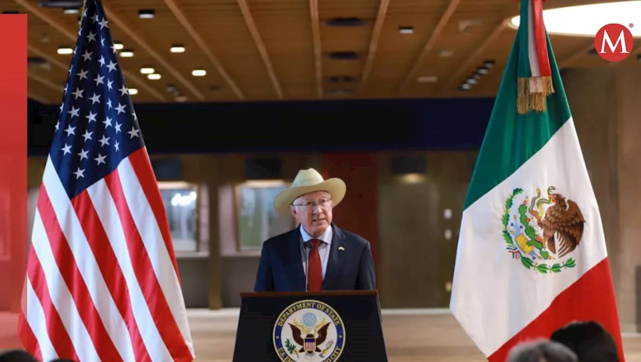 EU respalda dichos de Ken Salazar sobre seguridad en México: 'fue muy claro'