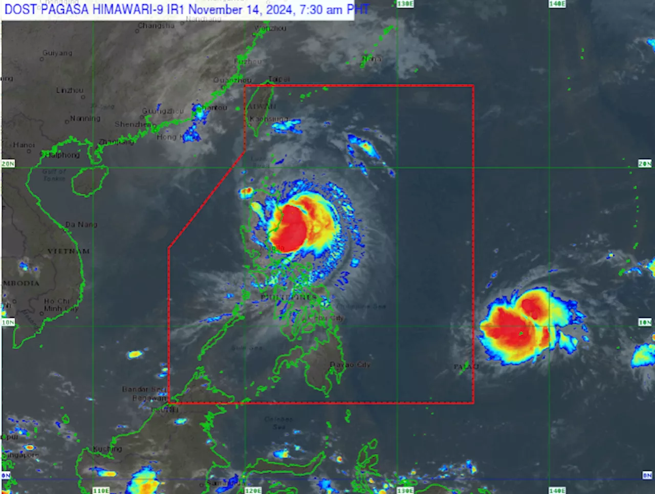 ‘Ofel’ nearing super typhoon category, wind signal no. 4 up in mainland Cagayan