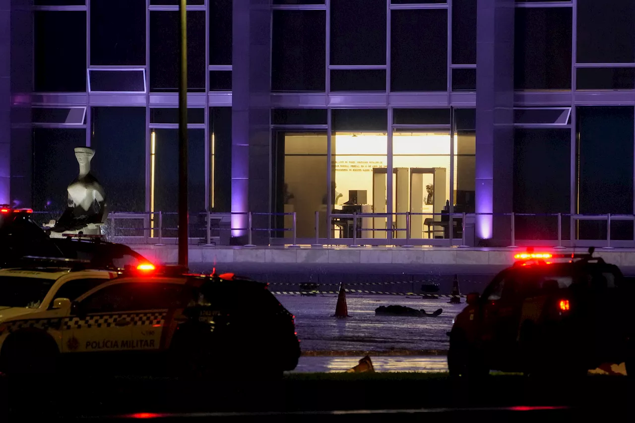 Explosions kill 1 man outside Brazil's Supreme Court and force justices to evacuate