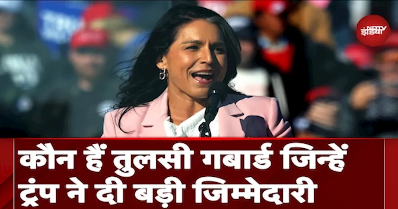 Donald Trump के Cabinet में US Intelligence Chief का पद हासिल करने वाली Tulsi Gabbard कौन हैं जानें