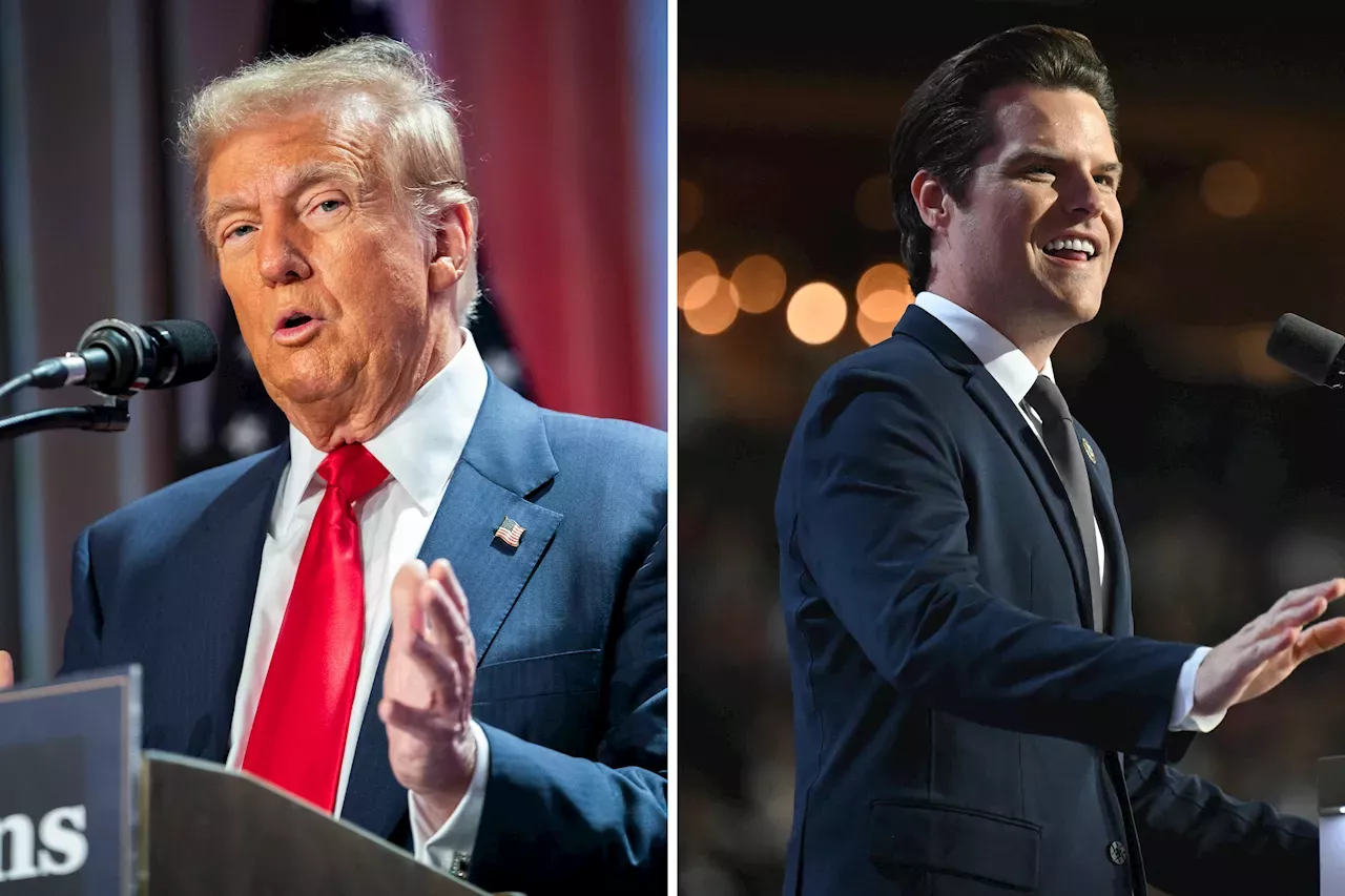 Election 2024 Live Updates Democrats Call Trump's Matt Gaetz Nod